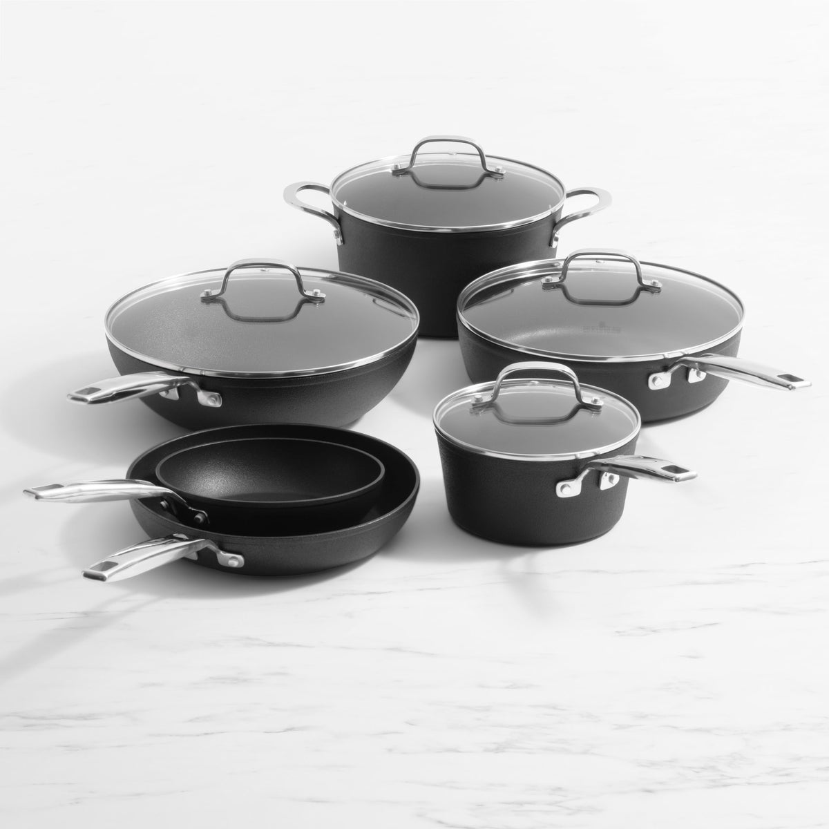 CG INTERNATIONAL TRADING 6 - Piece Non-Stick Ceramic Cookware Set