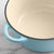 Wolstead Endure Round Enamel Cast Iron Casserole 26cm - 5L Ice Blue