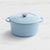 Wolstead Endure Round Enamel Cast Iron Casserole 26cm - 5L Ice Blue