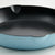 Wolstead Endure Round Enamel Cast Iron Frypan 26cm Ice Blue