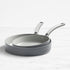 Wolstead Mineral 2pc Non Stick Frypan Set 24cm & 30cm Grey