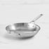 Wolstead Steeltek Ultra Stainless Steel Frypan with Helper Handle 30cm