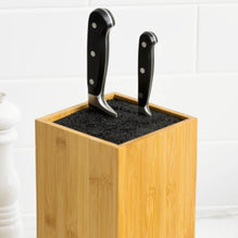 Vogue Wooden Universal Knife Block – ChefsWarehouse