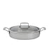 Wolstead Superior Steel Chef Pan with Lid 30cm - 4.5L