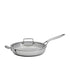 Wolstead Superior Steel Saute Pan with Lid 28cm - 3.4L